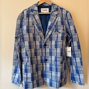 Corridor Linen Patchwork Blazer